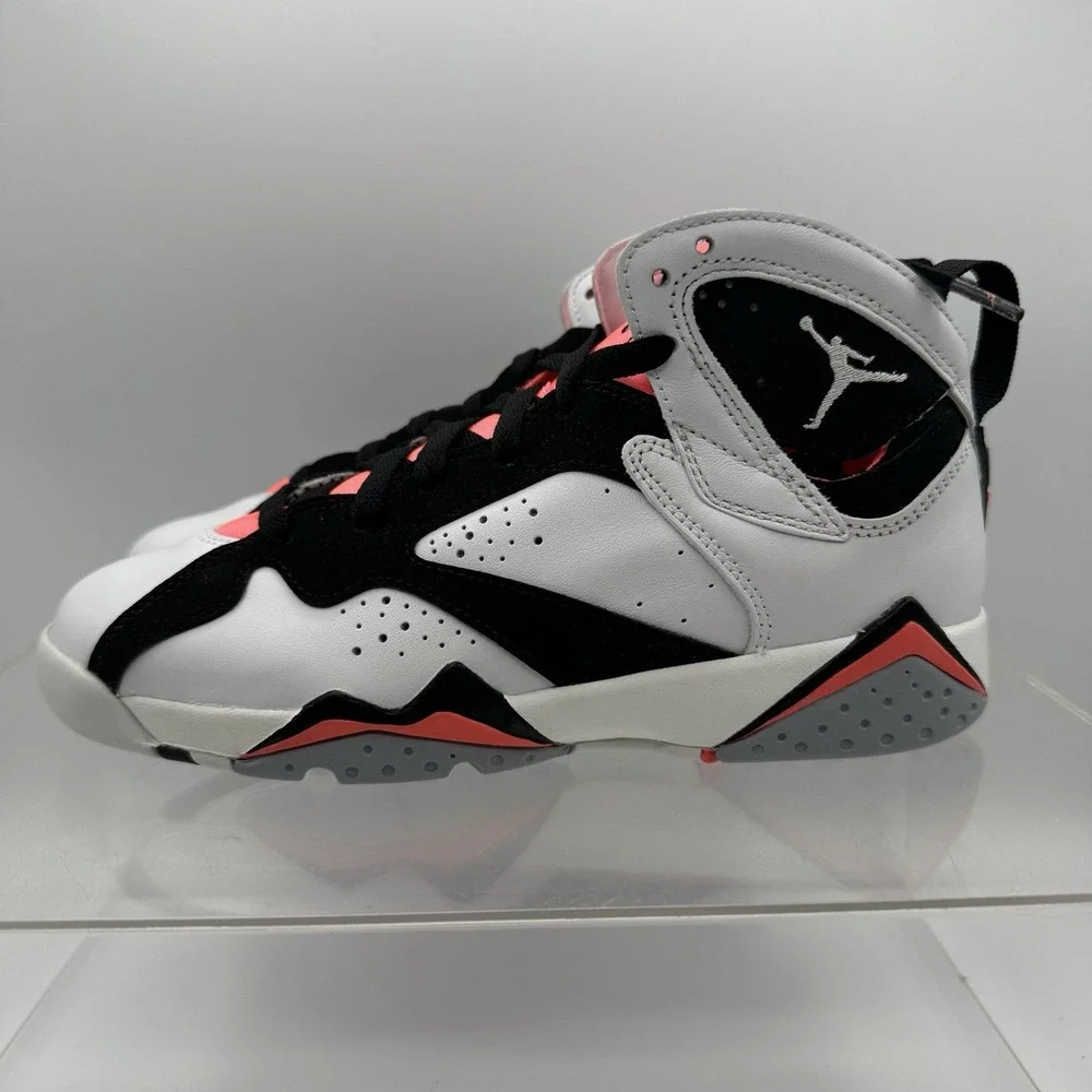 Brand New Air Jordan 7 VII Retro Hot Lava 442960-106 White Red Size 5.5Y Youth